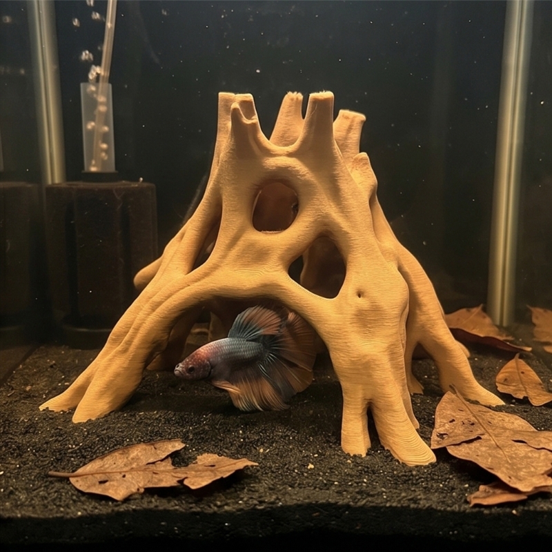 Aquarium Plant Root Tabs - Natural Root Cave Fish Hideouts Driftwood
