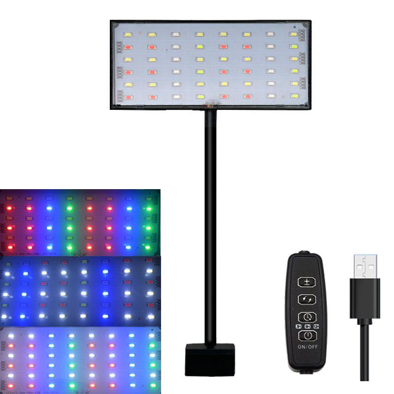 Aquarium Plant Grow Light - Aquarium Fish Tank Full Spectrum LED