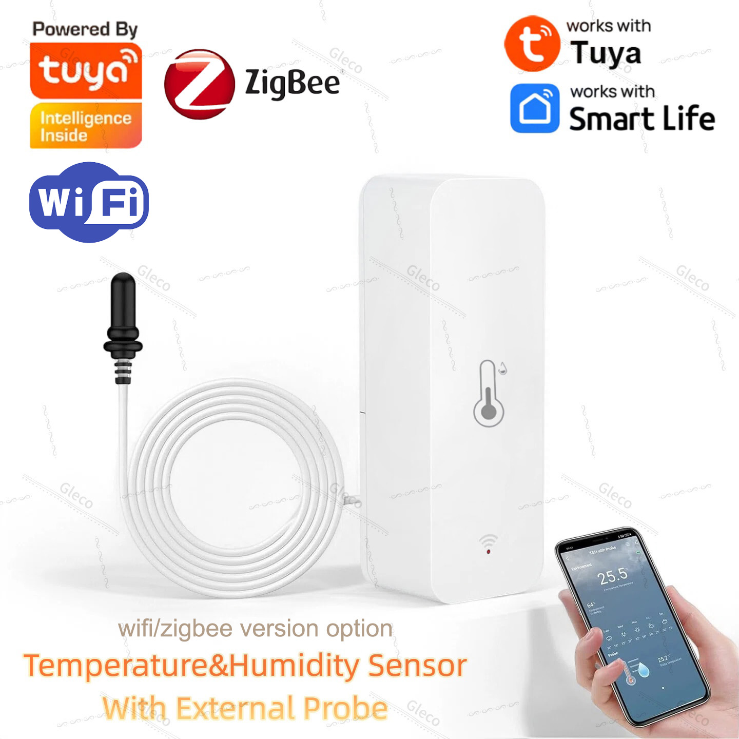 Aquarium Plants - Tuya Wifi Zigbee Temperature and Humidity