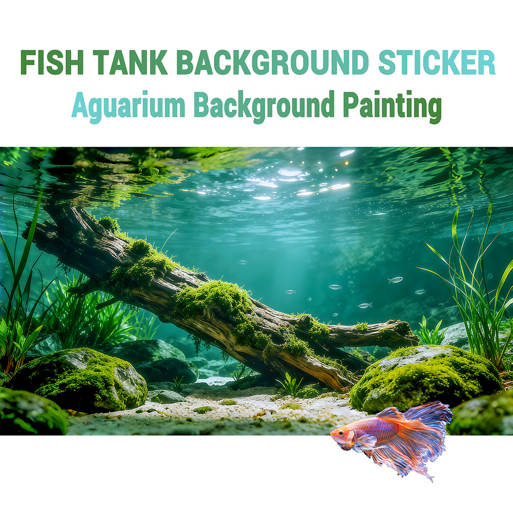 Aquarium Planted Seeds - Dead Wood at the Bottom of