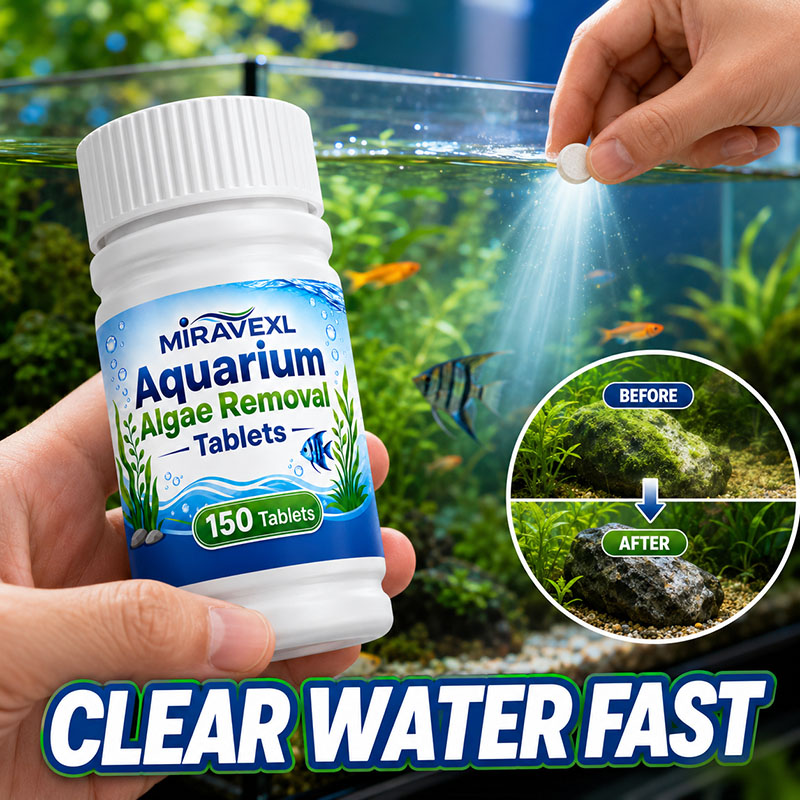 Aquarium Plants - MIRAVEXL 150 Aquarium Algae Removal Tablets,