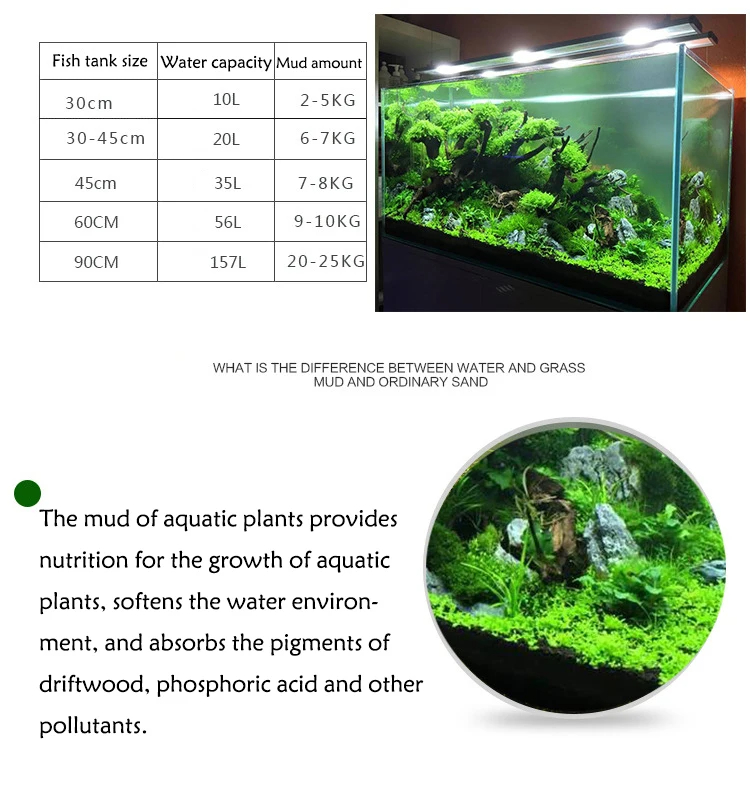 Fish Tank Water Grass Mud Plan - Aquarium Planted Seeds review and price