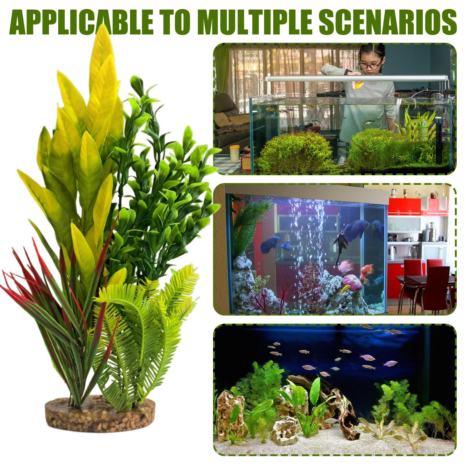 Artificial Aquarium Plants Fis - Planted Aquarium For Beginners review and price