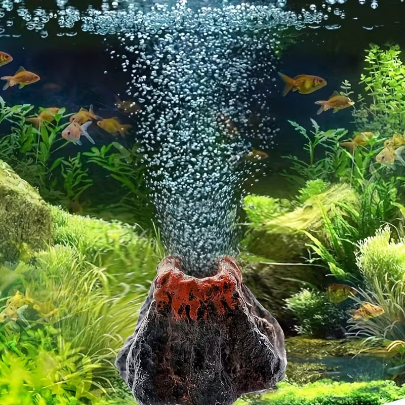 Volcanic Bubble Stone for Aqua - Aquarium Planted Seeds review and price