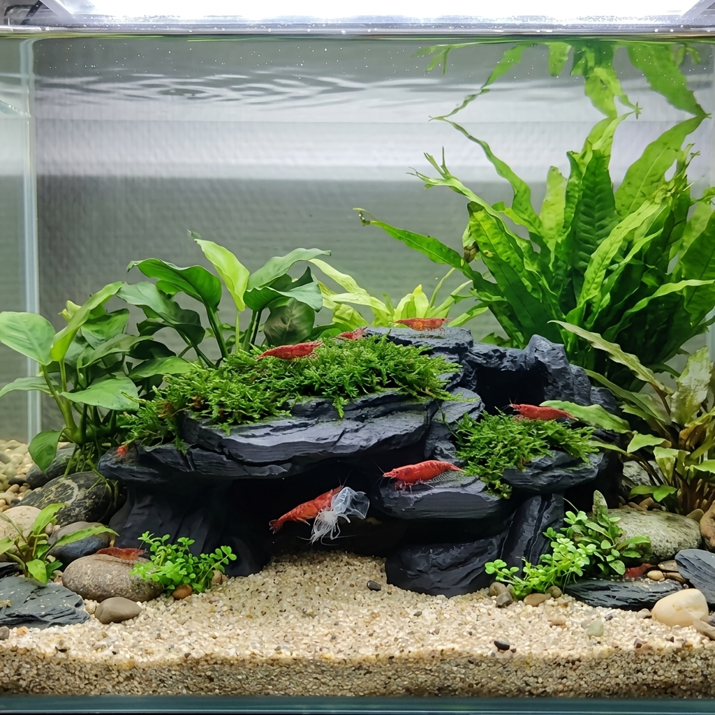 PLA Cave Aquarium Hidden Fish  - Aquarium Plant Root Tabs review and price