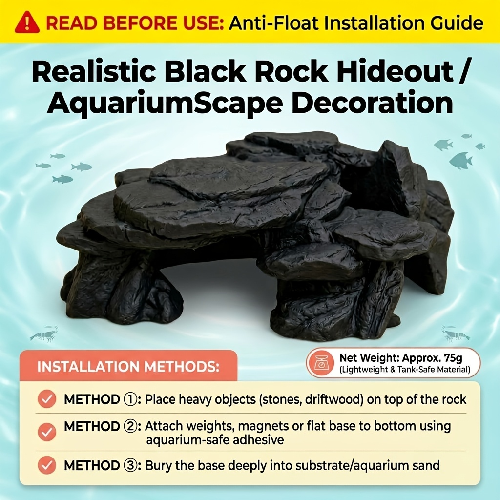 PLA Cave Aquarium Hidden Fish  - Aquarium Plant Root Tabs review and price