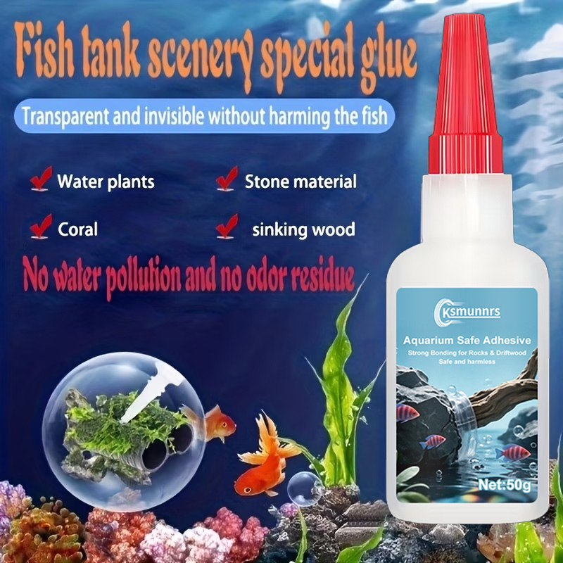 Aquarium Landscape Glue, Quick - Planted Aquarium Moss review and price