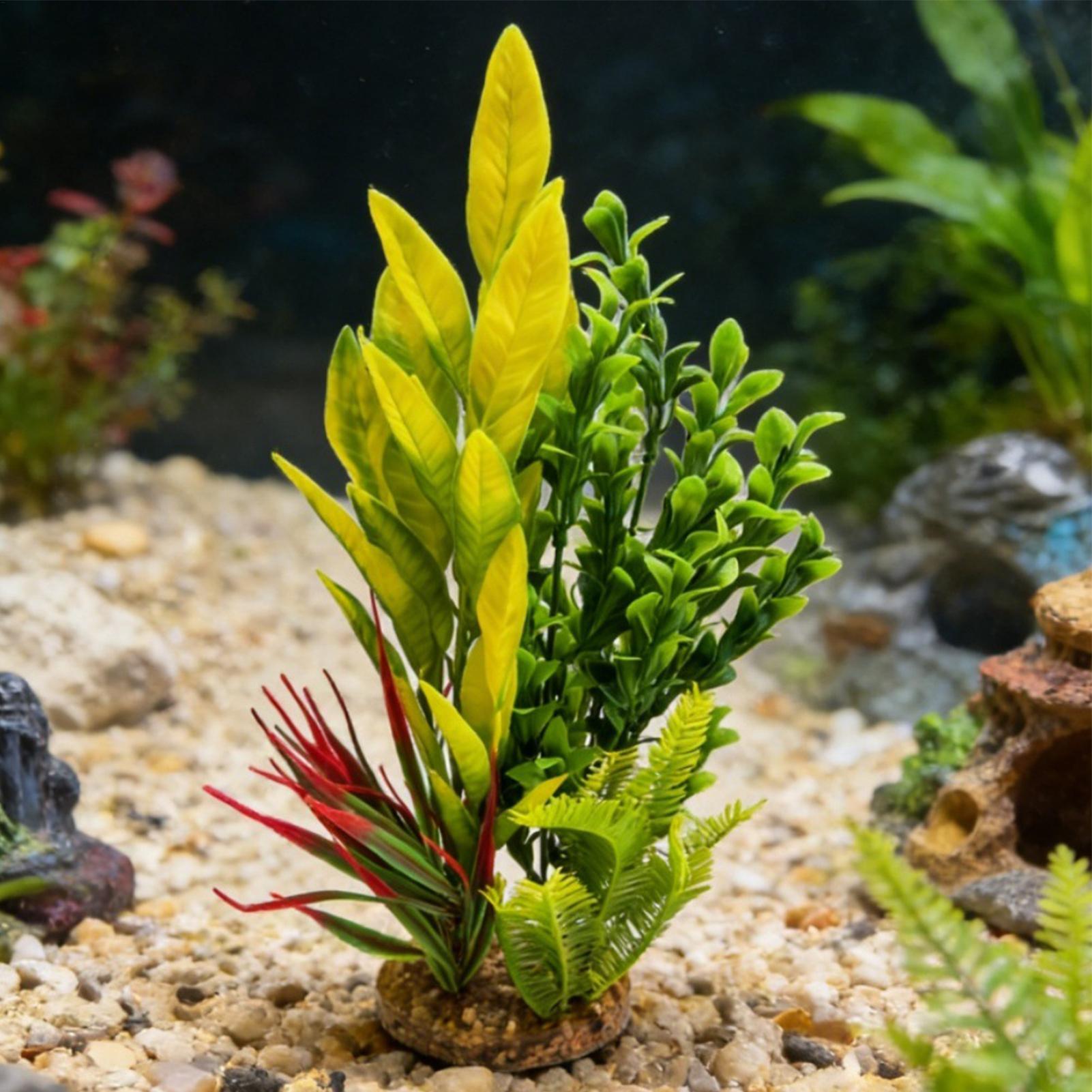 Artificial Aquarium Plants Shr - Planted Aquarium For Beginners review and price