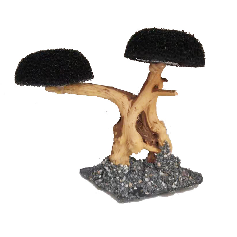 Fish tank greening wood frame  - Planted Aquarium Moss review and price