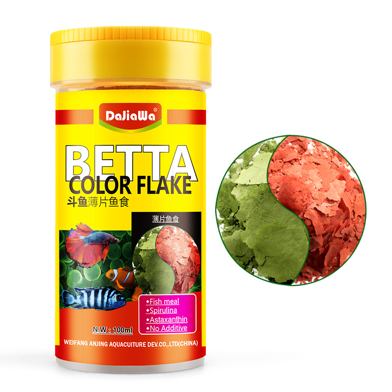 DaJiaWa Spirulina Flake Fish F - Tetra Food Goldfish Flakes review and price