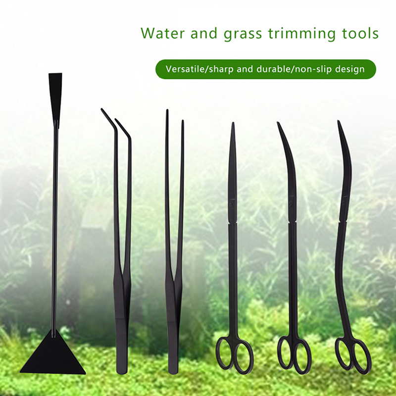 4/5/6PCS Stainless Steel Aquar - Planted Aquarium Tool Kit review and price