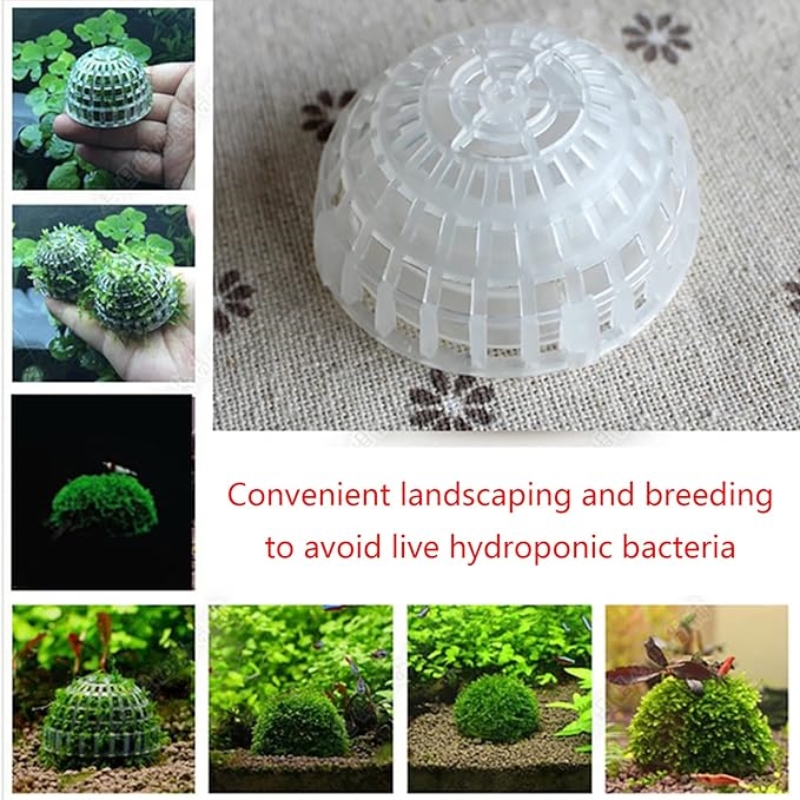 2pc Aquarium Moss Ball Holder, - Planted Aquarium Models review and price